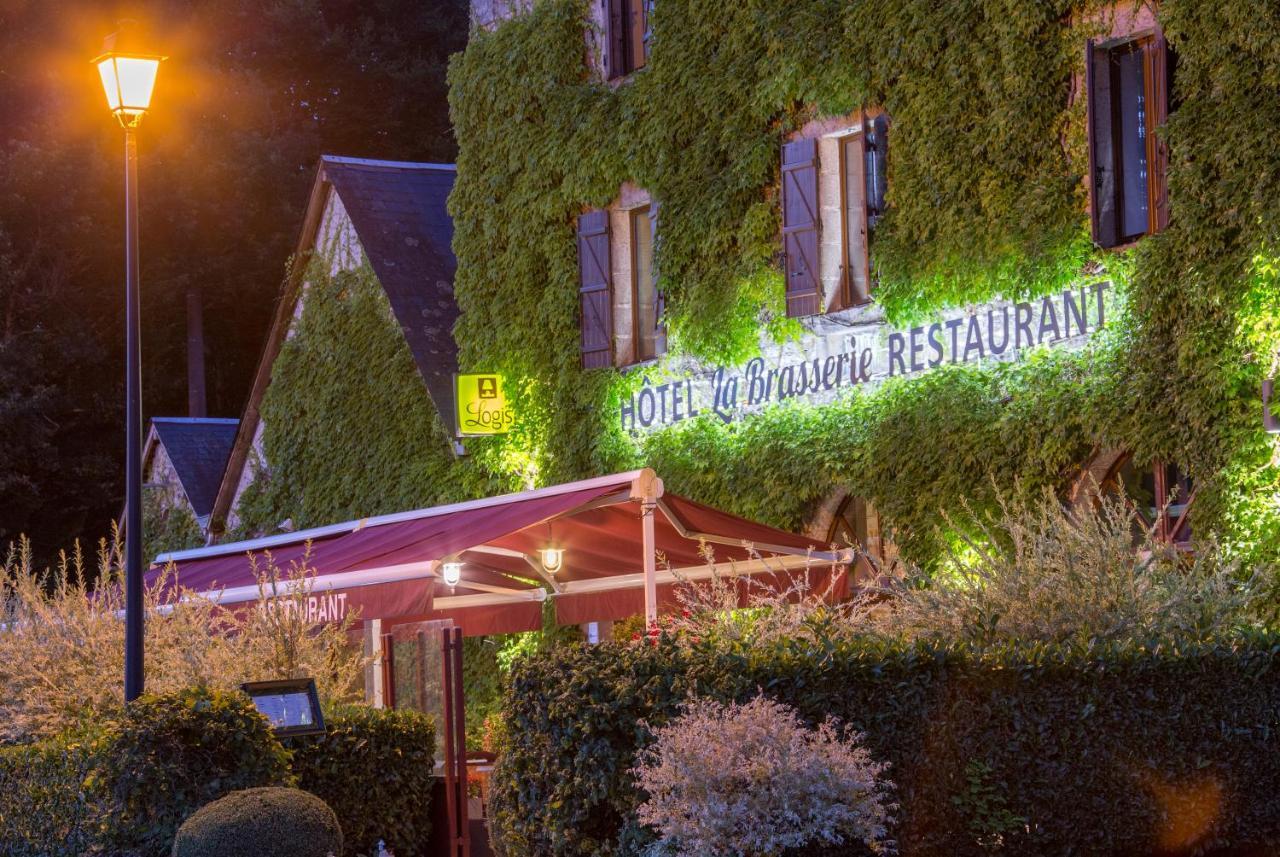 Logis Hotel Restaurant La Brasserie Treignac Eksteriør bilde